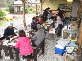 ＢＢＱの風景